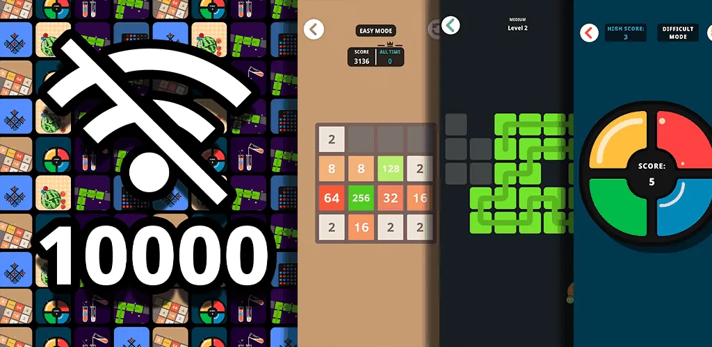 Bits: Offline Games No WiFi